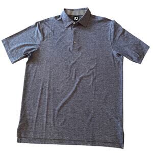 Footjoy FJ Mens Classic Performance Golf Polo Shirt Size Large Embroidered Logo